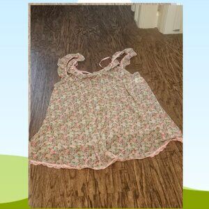 Secret Treasures, Pink and Green Lingerie, Size (Small)